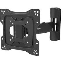 Suport TV Perete Swivel Tilt Theft Protection 122 cm 48 20 kg Negru