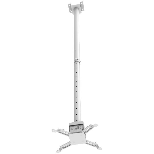 Suport Videoproiector Tavan CT-PRB-2L Greutate Maxima Suportata 10kg  Inaltime Ajustabila Alb