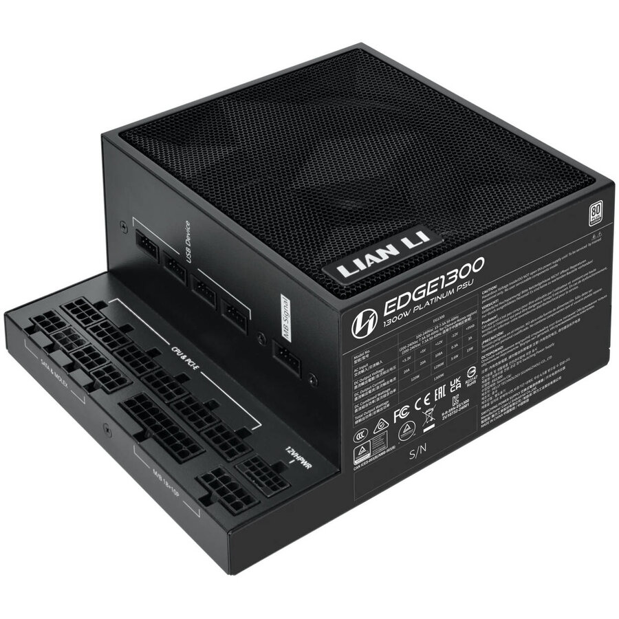 Sursa EDGE EG1300 80 PLUS Platinum PCIe 5.1 1300W Negru