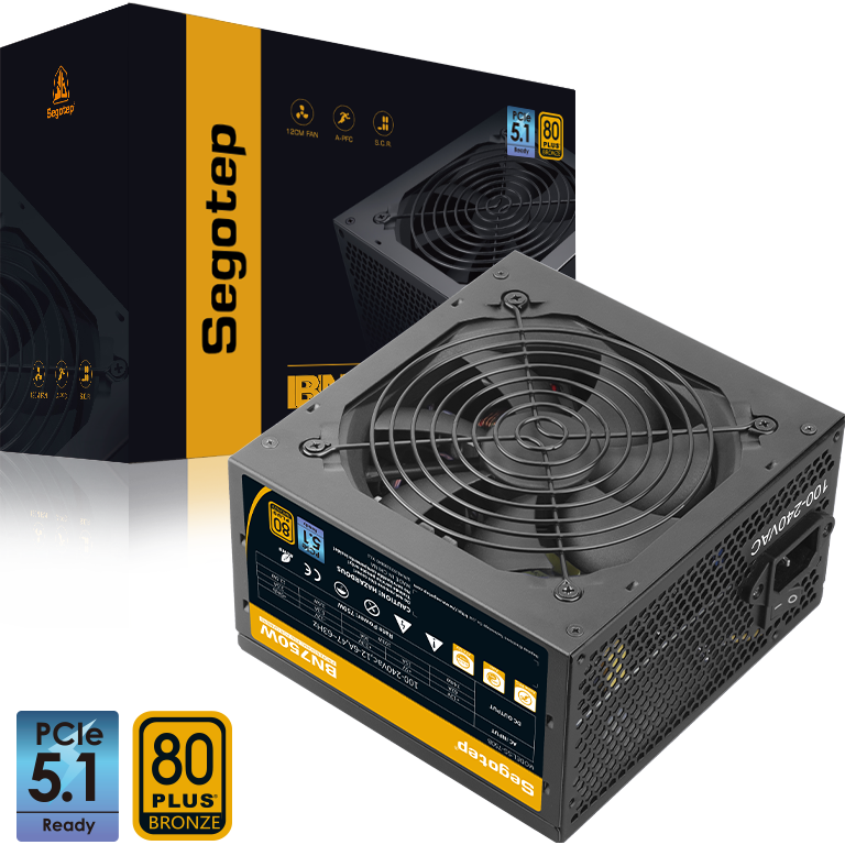 Sursa PC BN750W V2 80PLUS Bronze PCIE 5.1 750W Negru