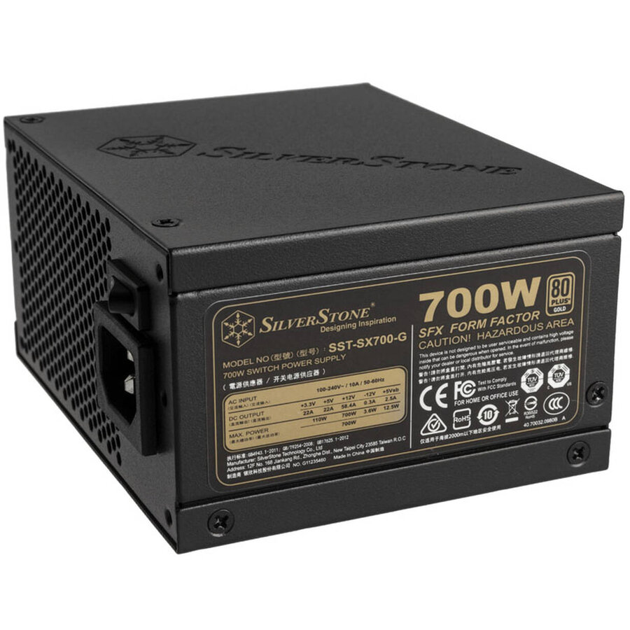 Sursa SST-SX700-G v1.1 SFX 80 PLUS Gold 750W Negru