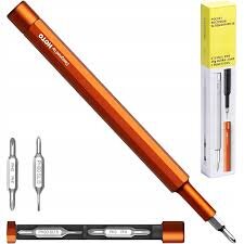 Surubelnita de Precizie de Buzunar si Pix QWLSD013-R 5in1 Rosu