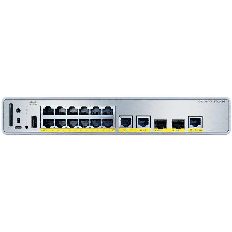 Switch Catalyst 9000 Compact /12-Port Data only Essentials Gri