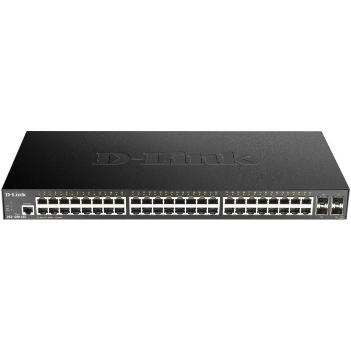 Switch DGS-1250 Rackmount Gigabit Smart 48x RJ-45 4x SFP+