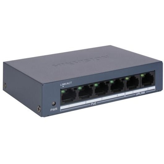 Switch DS-XS0106-P/POLISH Negru