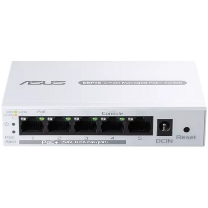 Switch Expert EBP15 RJ45 60W  IP CamerasVoIP Phones  PoE+ Alb