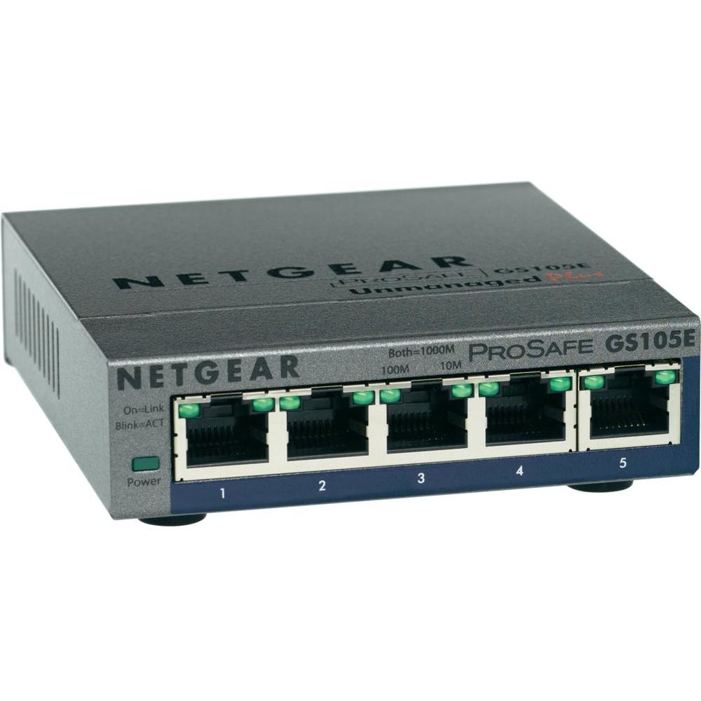 Switch GS105E-200PES 5 porturi x 10/100/1000 Mb/s