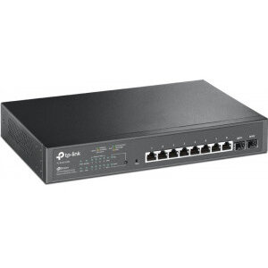 Switch POE  10 Porturi Gigabit (8 PoE+) IEEE 802.3at/af Negru