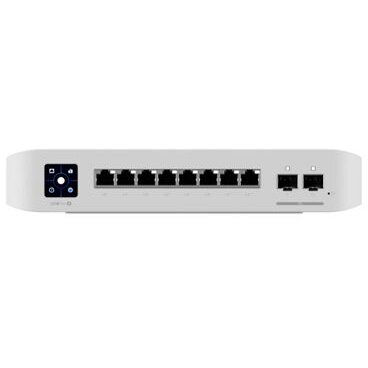 Switch USW-Pro-8-PoE 8 Ports 2x SFP+ 6x PoE+ 2x PoE++ Alb