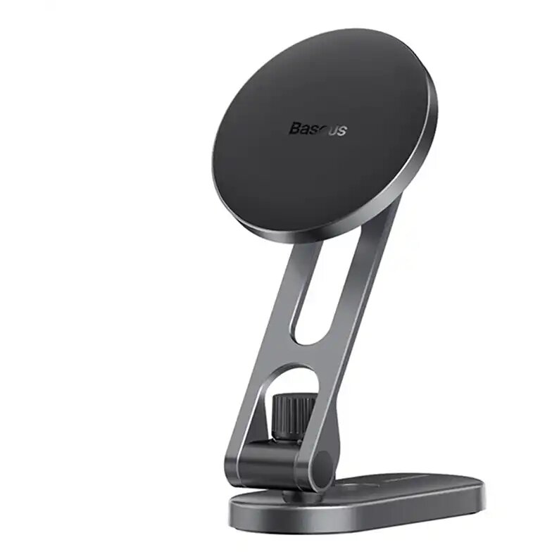 T-Space Magnetic compatibil cu masini Tesla, Dashboard Mount, Rotire 360 grade, Argintiu