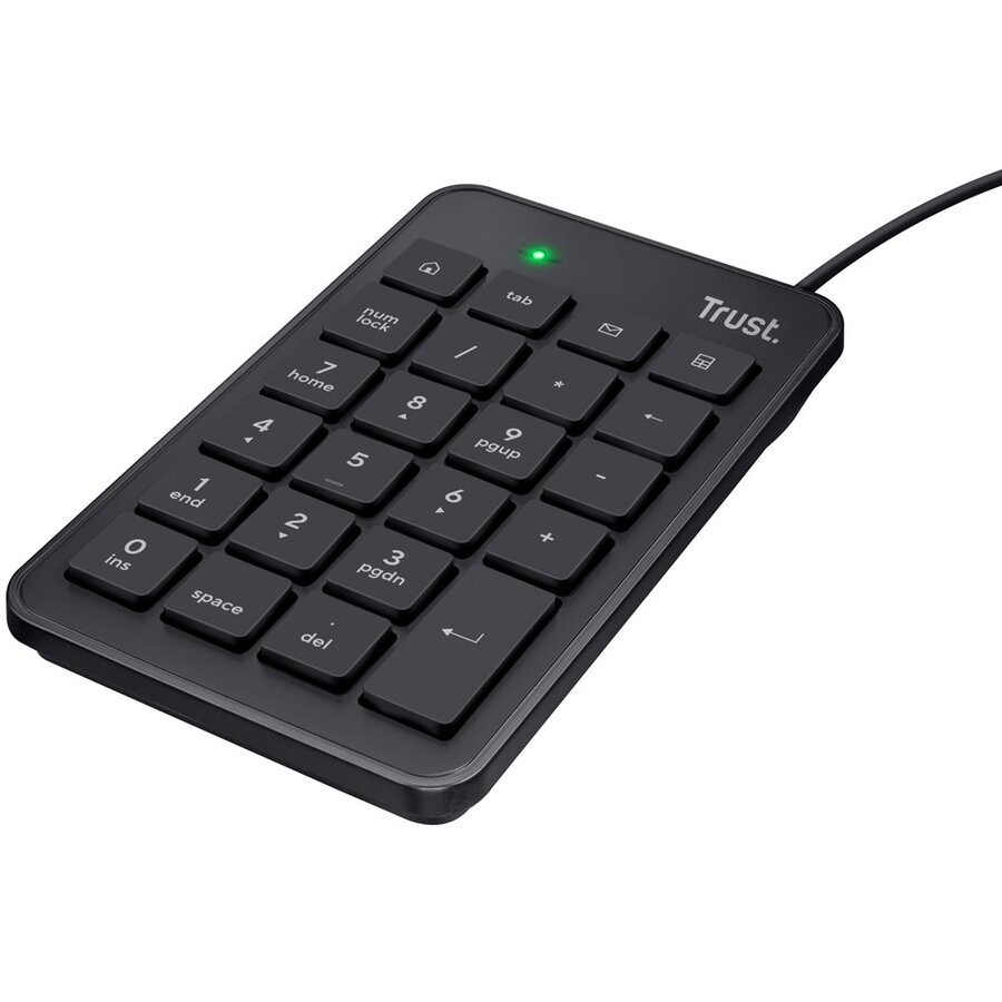 Tastatura 22221 Numeric Keypad Laptop/PC USB Negru