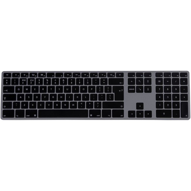 Tastatura cu Fir FK318B-UK Mac Space Gray
