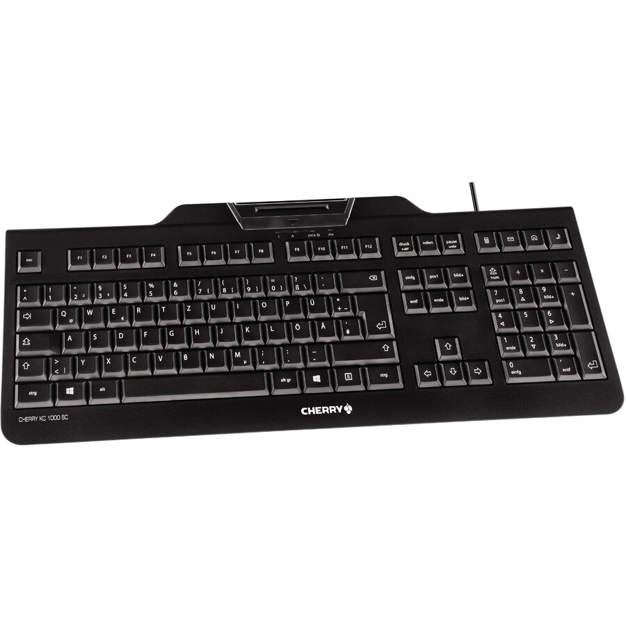 Tastatura Cu Fir KC 1000 SC Layout English UK 105 Taste Negru