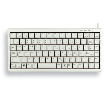 Tastatura Cu Fir USB-PS/2 Compacta 86 Taste Layout English UK  Gri