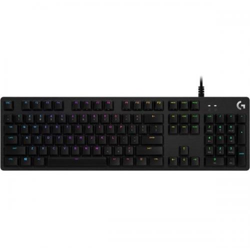 Tastatura Gaming G512 Carbon GX Blue Tactile Switch RGB LED USB Layout USCarbon Black