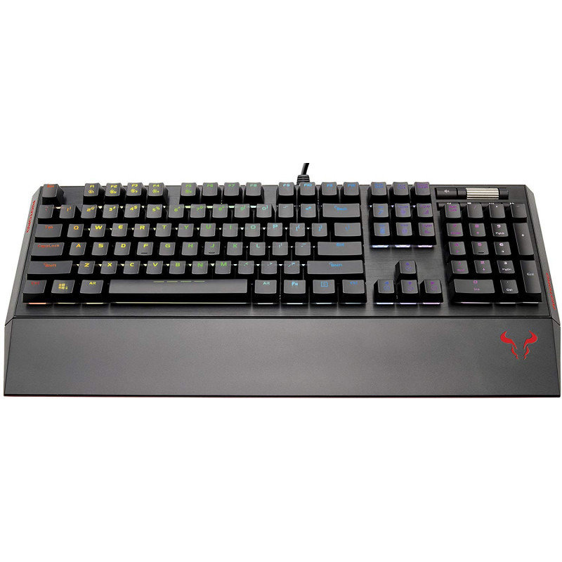 Tastatura Gaming Mecanica Ghostwriter Cherry Black RGB Black