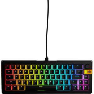 Tastatura Mecanica GMMK 3 HE 65% Fox HE Switches US Layout 66 Taste Negru