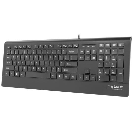 Tastatura Membrana  USB Barracuda Negru