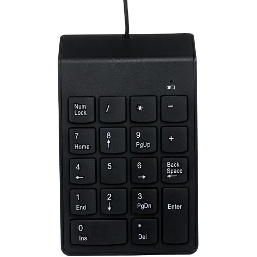 Tastatura Numerica USB 18 Taste KPD-U-03 Negru