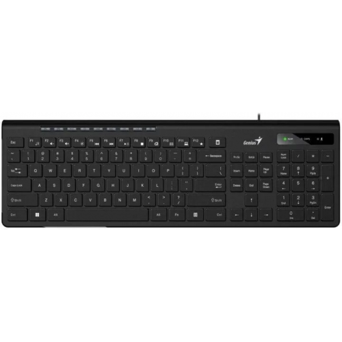 Tastatura USB SLIMSTAR 230II 31310048400 Negru