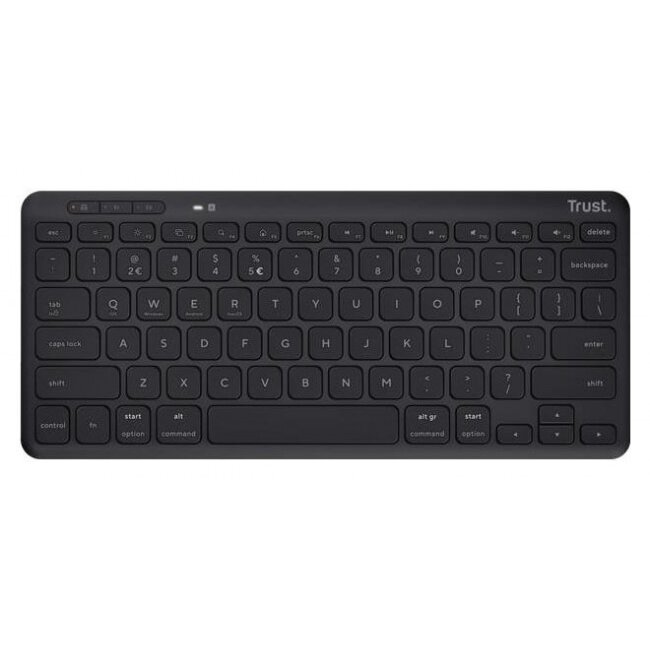 Tastatura Wireless Lyra Compact Negru