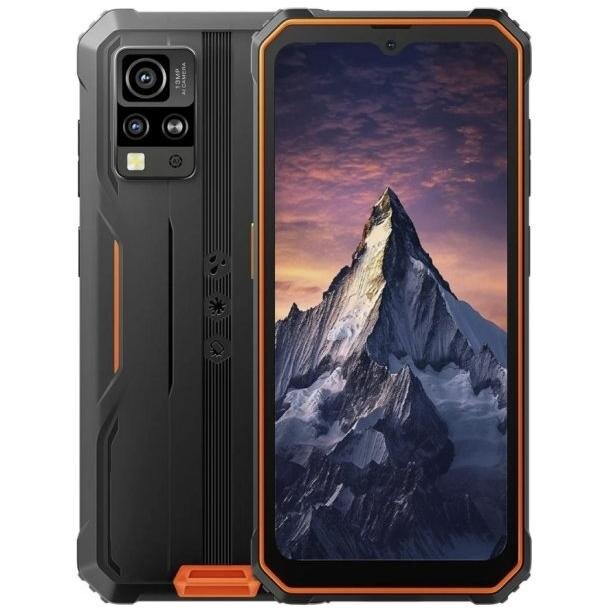 Telefon mobil BV4800 Pro 128GB 4GB RAM Dual Sim 4G Black Orange