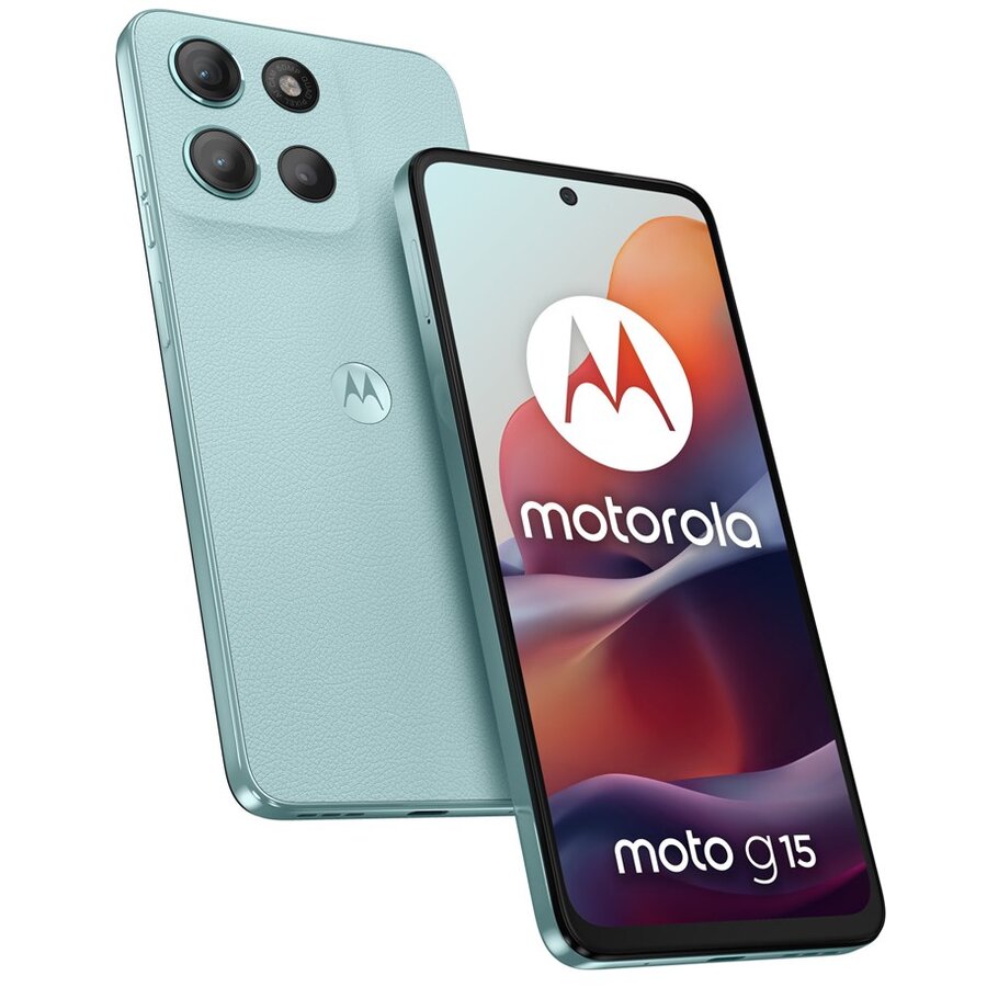 Telefon Mobil Moto G15 8GB RAM 128GB Dual SIM Glacier Blue