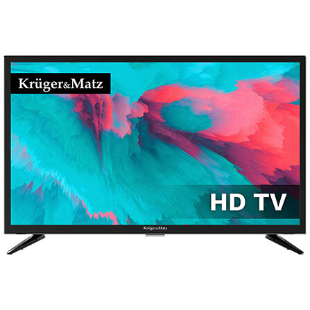 Televizor LED KM0224-T4 HD 24Inch 61CM Negru