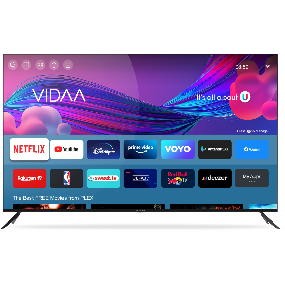 Televizor MINI LED 65iPlay8000-U 4K 60Hz HDR 10 G Super Slim No Frame Display Negru