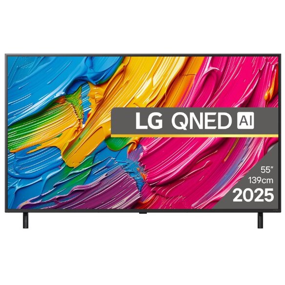 Televizor QNED 55QNED80A3A 139Cm Smart 4K Ultra HD Clasa E Negru