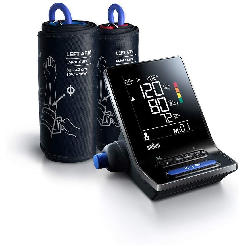 Tensiometru Pentru Brat ExactFit ™ 5 BUA6350 Bluetooth 2 Mansete Incluse S-M/ L-XL Negru