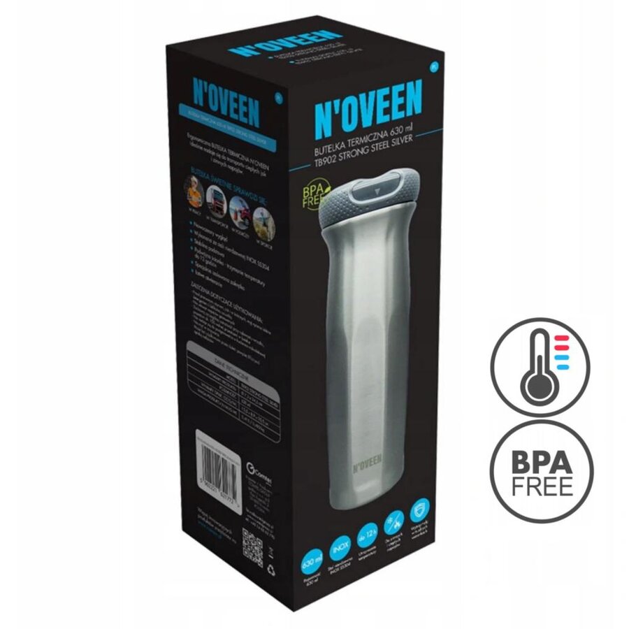 Termos 630ml TB902 Strong Steel Silver