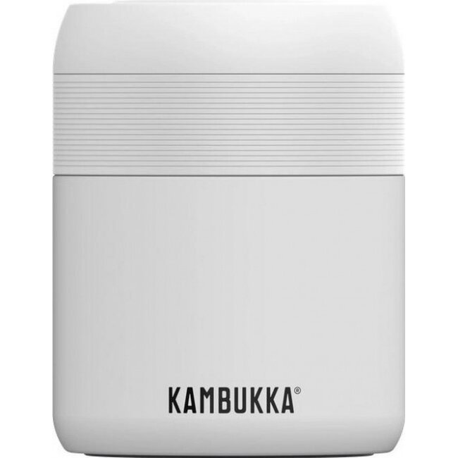 Termos Bora Chalk White 600ml   13x10x10cm Alb