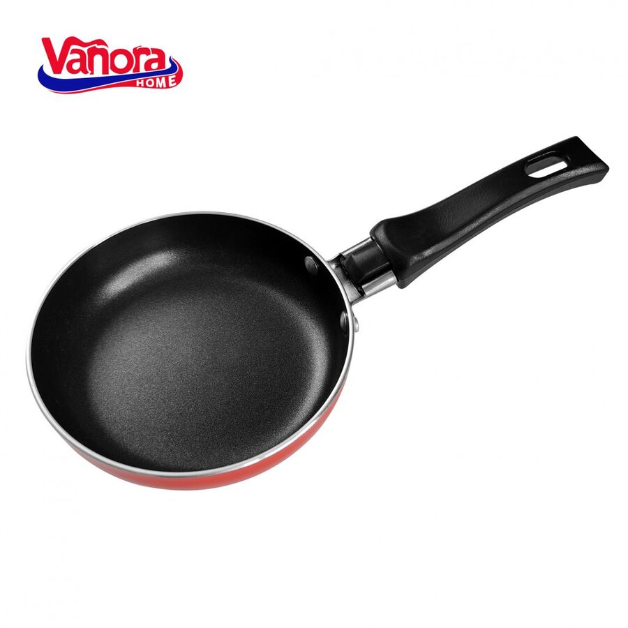 Tigaie Aluminiu Mini 12x3Cm Rosu