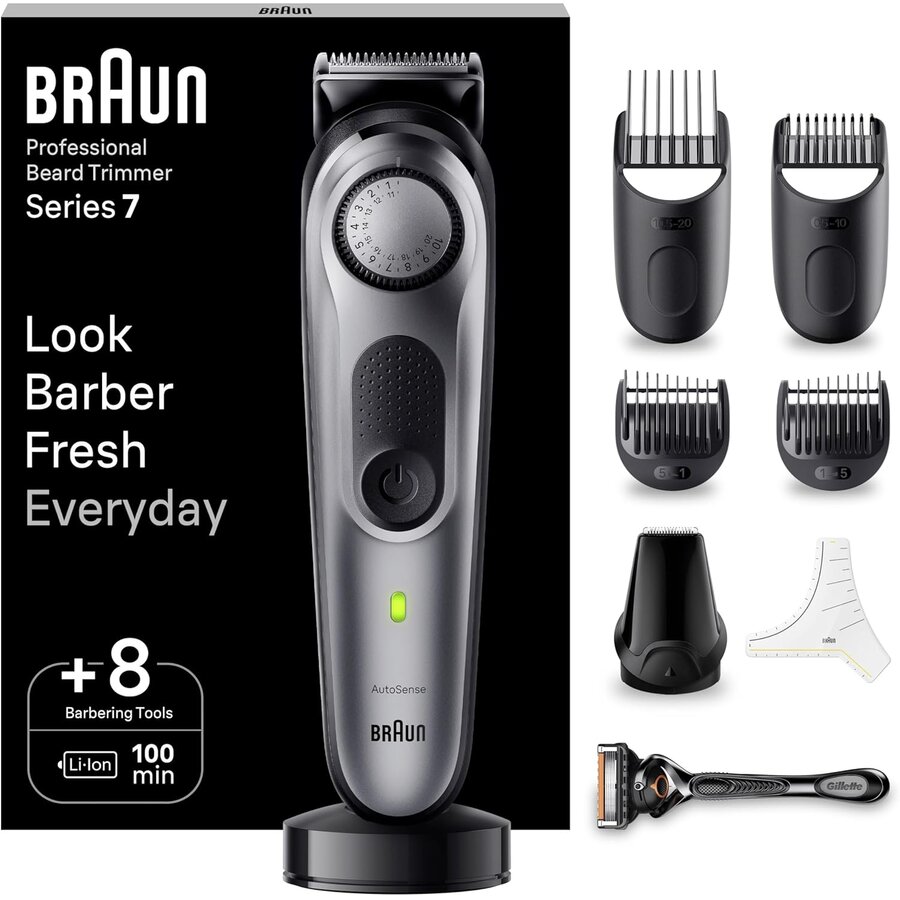 Trimmer pentru Tuns Barba BT7420 (448273) Autonomie 100Min Gri