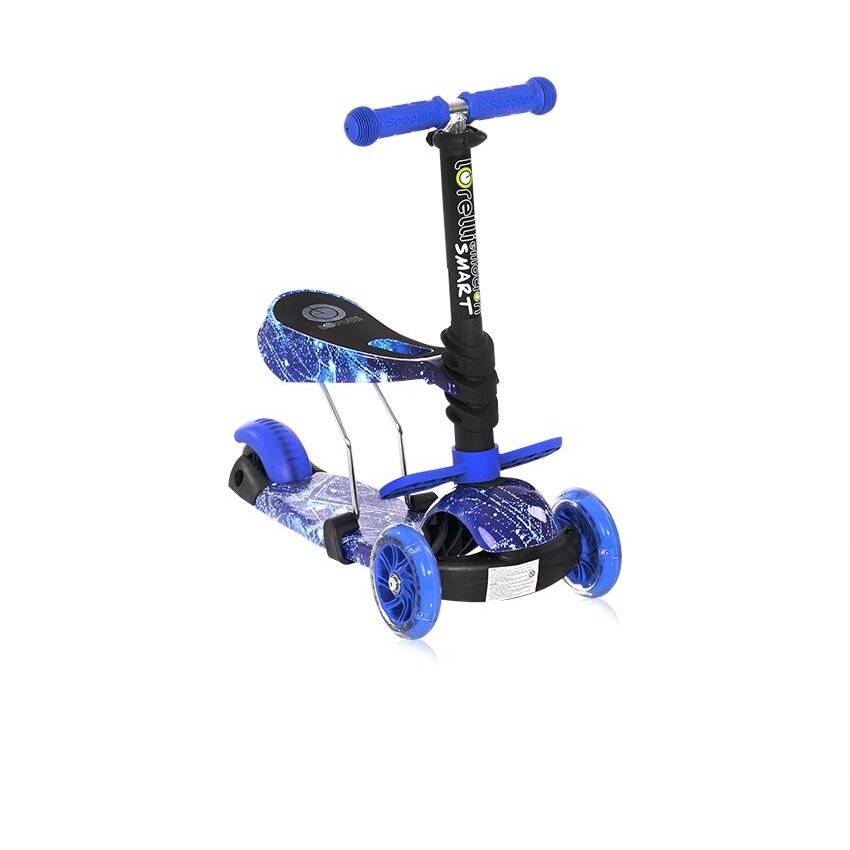Trotineta Pentru Copii Smart Blue Cosmos