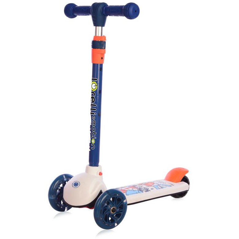 Trotineta pentru Copii Tamtam 3 Ani+ Roti cu Lumini Blue