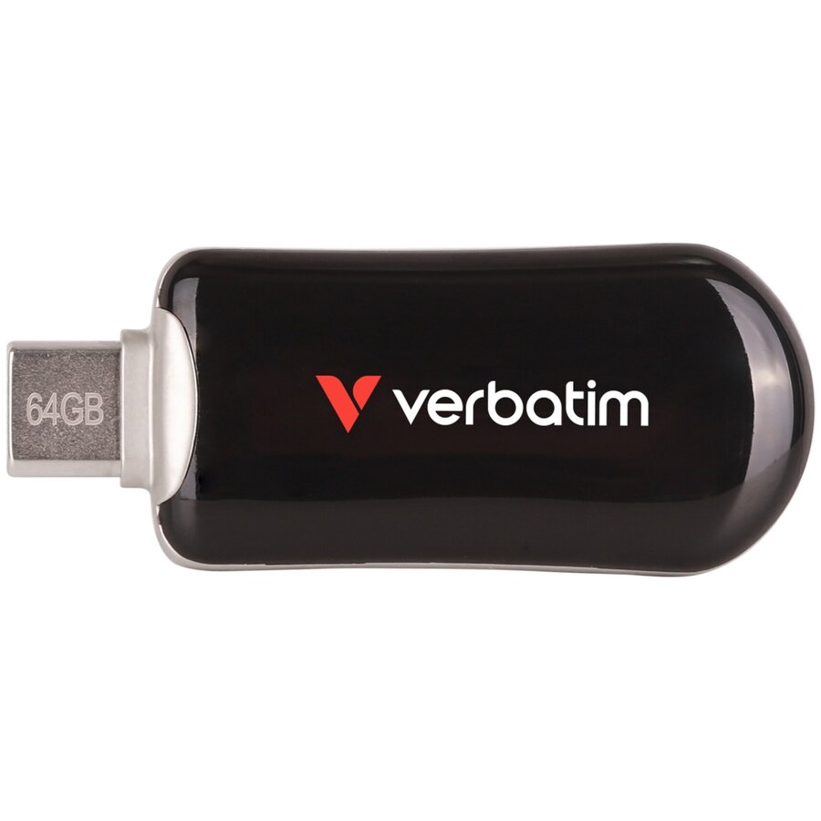 USB Flash Drive Plectra 512GB USB-C 3.2 Gen 1 Negru