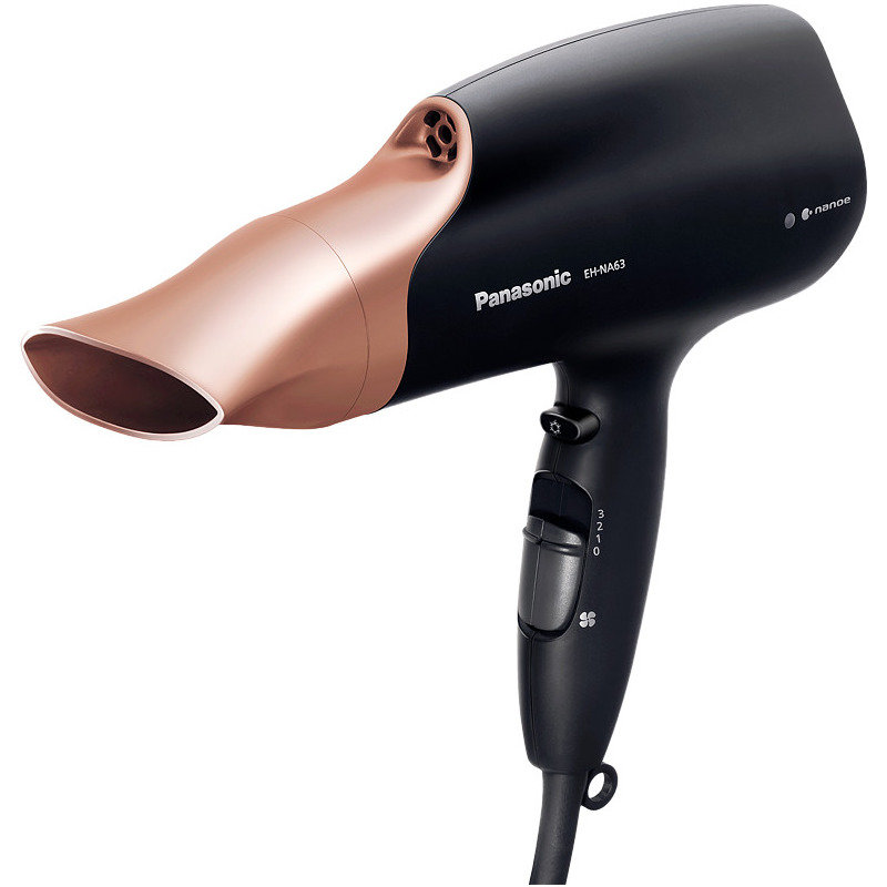 Uscator de par EH-NA63CN825 Putere 2000W 3 Viteze  Tehnologie Nanoe  Negru