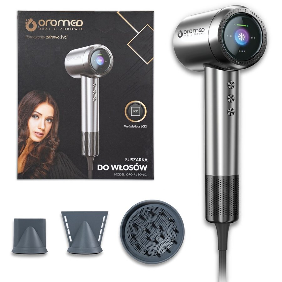 Uscator de Par ORO-F1 Sonic Argintiu