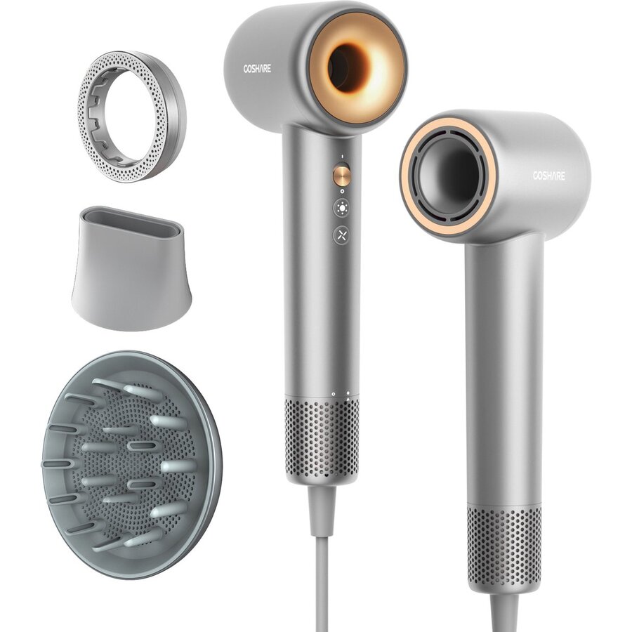 Uscator de Par SuperFlow1 HD10 Pro EssenceRing Ioni Negativi 1600W Argintiu