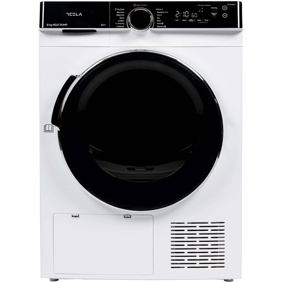 Uscator De Rufe WT8H92M 8Kg Clasa A++ Pompa Caldura Inverter Antisifonare 16 Programe Alb