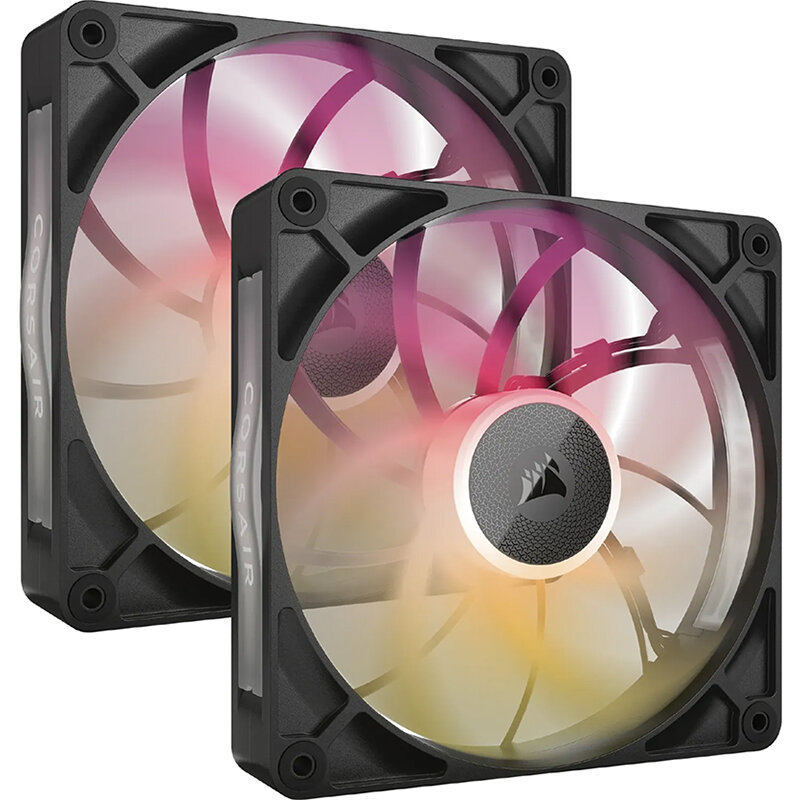 Ventilatoare carcasa iCUE LINK RX140 Max RGB 2x140mm Starter Kit Black