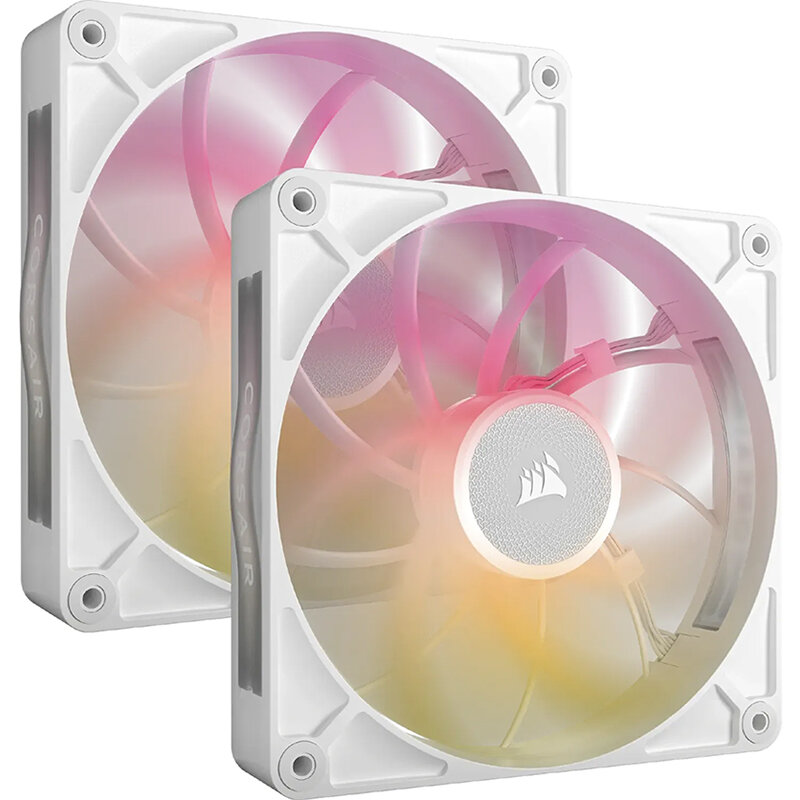 Ventilatoare carcasa iCUE LINK RX140 Max RGB 2x140mm Starter Kit White