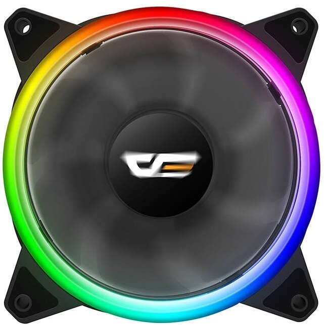 Ventilator Argb DR12 Pro 120x120 Negru