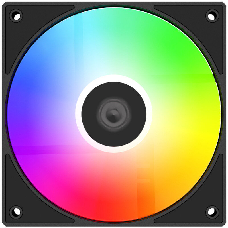 Ventilator Carcasa AS-120 120MM Iluminare aRGB Negru