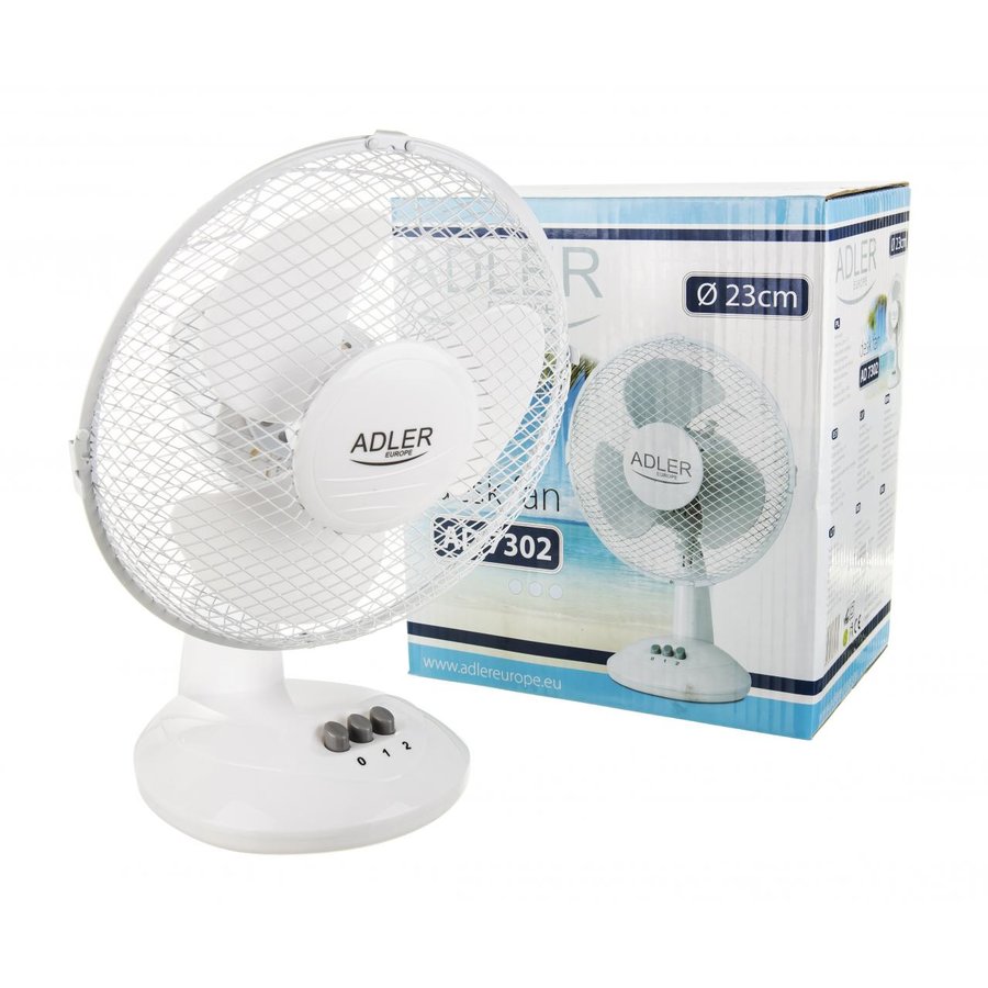 Ventilator de Birou AD7317 30W White
