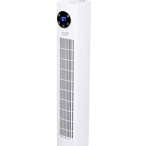 Ventilator de Camera AD 7333 Tower 109cm 120W Panou LED 3 Viteze Alb