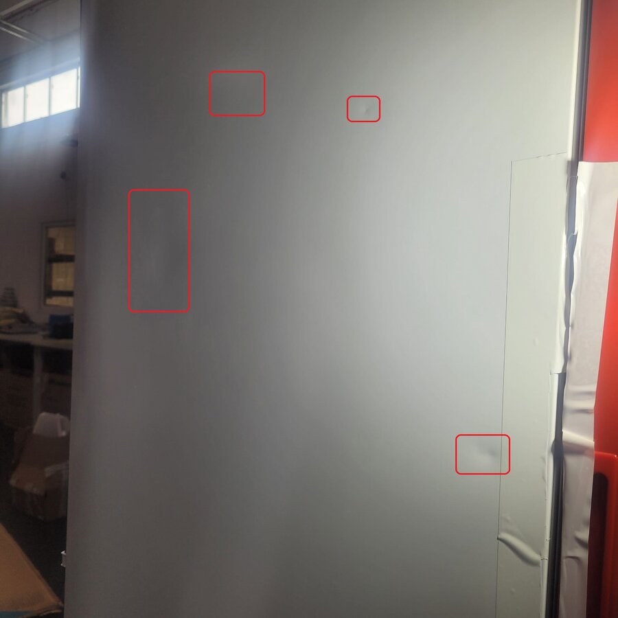 Vitrina frigorifica Resigilat VF350R 350L H 194.5CM Clasa C Rosu