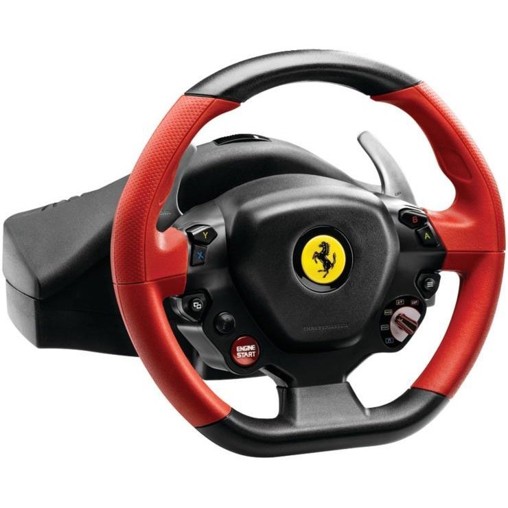 Volan gaming 4460105  Ferrari 458 Spider Xbox One Negru/Rosu